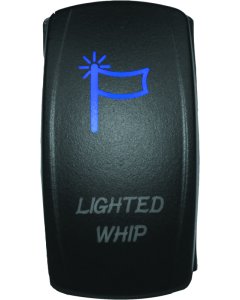 DragonFire Racing Lighted Switch Whip On/Off Blue - 521393