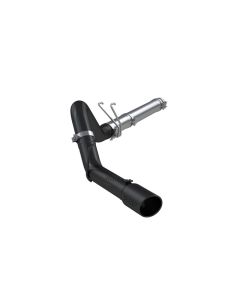 MBRP Black Coated 4" Filter Back Single Side Exit Ford F-250 | F-350 | F-450 2008-2010- MBRP-S6242BL - S6242BLK