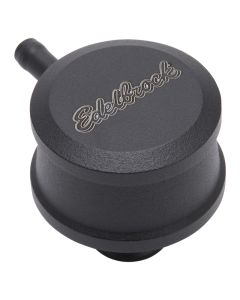 Edelbrock PCV for Valve Cover Aluminum Round Push In w/ 90-Degree Port Breather Look - 4406