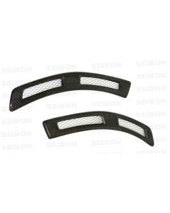SEIBON  STYLE FENDER DUCTS (pair) FOR MITSUBISHI LANCER Evolution X 2008-2010