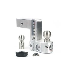 Weigh Safe 6in Drop Hitch w/Built-in Scale & 3in Shank (10K/21K GTWR) - Aluminum - WS6-3