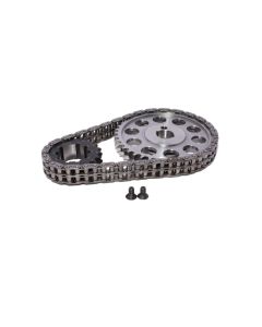 COMP Cams Billet Steel Adjustable Timing Set, Ford 5.0L 302 V8 1986-1995, .005 Full Circle Advance, 9-Keyway, Black Finish - 7138-5