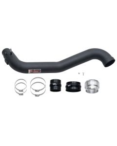 Injen 15-20 Ford F150 2.7L V6 (tt) Aluminum Intercooler Piping Kit - Wrinkle Black - SES9014ICPCWB
