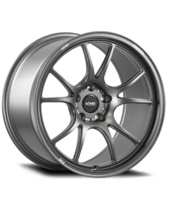 Konig Forged F3S 18X9.5 5X114.3 ET25 Satin Charcoal Knurled Bead - F3SN851425G