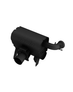 Borla 15-22 Can-Am Maverick X3 900cc Triple Turbo Auto Manifold-Back Exhaust Atak Muffler - 12678