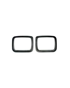 Rugged Ridge Headlight Bezels Black 87-95 Jeep Wrangler YJ - 12419.24
