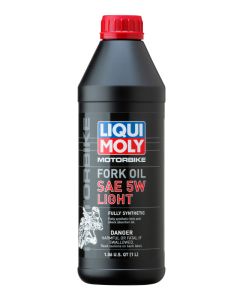 LIQUI MOLY 1L Motorbike Fork Oil SAE 5W Light - 20094