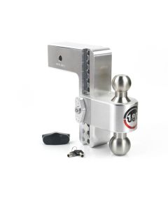 Weigh Safe 180 Hitch 8in Drop Hitch & 3in Shank (10K/21K GTWR) - Aluminum - LTB8-3