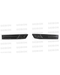 SEIBON  STYLE FENDER DUCT LOGOS (pair) FOR NISSAN GTR 2009-2010