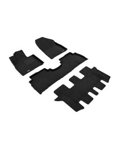 3D Maxpider 16-20 Kia Sorento 7-Seat Elegant Black R1 R2 R3 - L1KA03004709