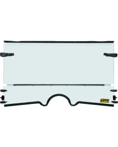 QuadBoss 06-10 Yamaha YXR450 Rhino AT 4x4 Folding Windshield - 375651