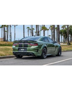Borla 15-24 Dodge Charger V8 / 2023 Chrysler 300C T-304 SS Tips 5in Outlet - Carbon / Black Anodized - 60729CFBA