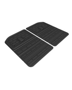 3D Maxpider 22-23 Rivian R1S Kagu Black 3Rd Row Seat Back Protector - Q1RI0011309
