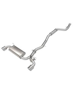 aFe POWER Takeda 2021 Toyota Supra 2.0L (t) 2.5in-3in 304 SS CB Exhaust w/ Polished Tips - 49-36050-P