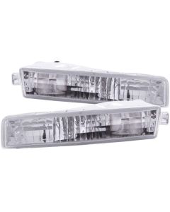 ANZO 1997-2001 Honda Prelude Euro Parking Lights Chrome - 511012
