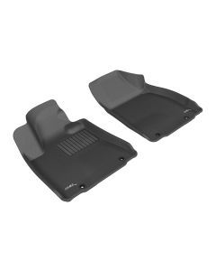 3D MAXpider 2010-2012 Lexus RX Kagu 1st Row Floormat - Black - L1LX04111509