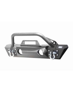 Fishbone Offroad 2018+ Jeep JL/Gladiator Wrangler JL/Gladiator Front Winch Bumper - Black Powdercoat - FB22178