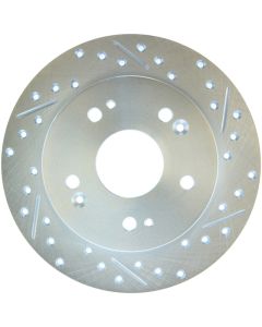 StopTech Select Sport 06-15 Honda Civic Si Slotted and Drilled Left Rear Rotor - 227.40040L
