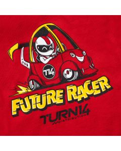 Turn 14 Distribution Baby Future Racer Tshirt - Red - C9920