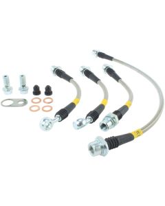 StopTech 08-11 Scion xB Rear Stainless Steel Brake Lines - 950.44525
