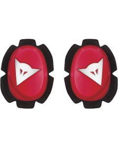 Dainese Pista Knee Slider Red/White - One Size - 201876166-630-N