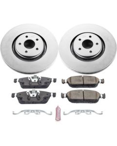 Power Stop 15-18 Ford Focus Front Z17 Evolution Geomet Coated Brake Kit - CRK7147