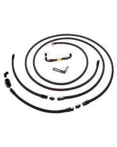Chase Bays 83-87 Toyota AE86 Corolla (w/Beams 3S-GE) Front to Rear AN Fuel Line Kit - CB-AE86-BEAMSF