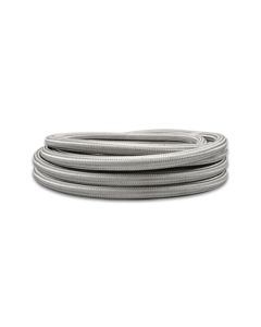 Vibrant SS Braided Flex Hose with PTFE Liner -4 AN (5 foot roll) - 18434