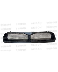 SEIBON CW STYLE CARBON FIBER GRILLE FOR SUBARU IMPREZA WRX 2002-2003