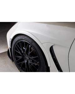 GROW Design ABS Unpainted Front & Rear Over Fenders (SPECIAL ORDER) for 2021+ Toyota GR 86 - GRDE-GR86-ABS-FROF-UP
