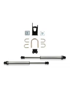 Fabtech 05-21 Ford F250/350 4WD Dual Steering Stabilizer System (Opposing Style) w/DL 2.25 Shocks - FTS220512
