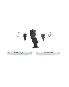 Fabtech 17-20 Ford Superduty 4WD Performance Dual Steering Stabilizer Kit - FTS22301