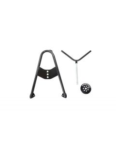 Fabtech Universal Spare Tire Angled Mount - Black - FTT10002BK