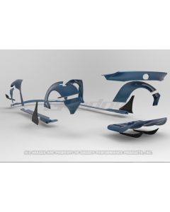 GReddy Rocket Bunny 2015+ Lexus RC-F GT Wing Set - 17010259