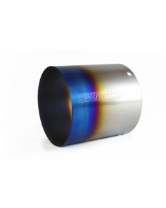 GReddy Burnt Titanium Tip (105mm Dia/150mm Length) for Revolution RS/RS-TI/RS-Race - 11002112
