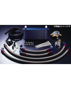 GReddy 93-97 Toyota Supra (JZA80) 2JZ-GTE 16-Row Oil Cooler Kit - 12014405