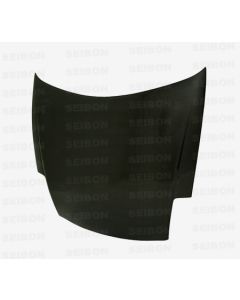 SEIBON OEM STYLE CARBON FIBER HOOD FOR MITSUBISHI ECLIPSE 2000-2005