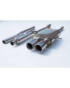 Invidia 07+ R56 Mini Cooper S Q300 Stainless Steel Tip Cat-back Exhaust - HS07MCSGTP