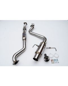 Invidia 08+ WRX Sedan 76mm (101mm tip) Single N1 SS Tip Cat-back Exhaust - HS08SW4GTP