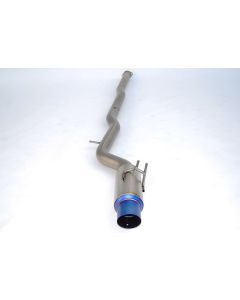 Invidia 2009+ EVO X 80mm Single Outlet Full Titanium Cat-Back Exhaust - HS09MEXTRG