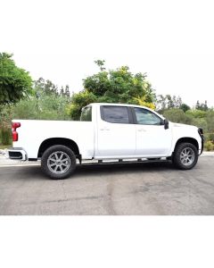 Westin 2019 Chevrolet Silverado/Sierra 1500 CC (5.5ft) PRO TRAXX 5 WTW Oval Nerf Step Bars - Black - 21-534685
