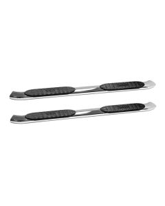 Westin 2019 Chevrolet Silverado/Sierra 1500 Crew Cab Non LD PRO TRAXX 5 Oval Nerf Step Bars - SS - 21-54130