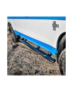 Westin 2019 Chevrolet Silverado/Sierra 1500 Crew Cab Non LD PRO TRAXX 5 Oval Nerf Step Bars - Black - 21-54135