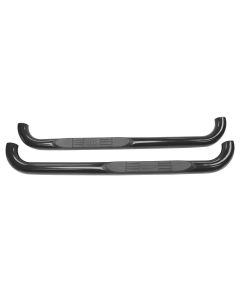 Westin Black E-Series 3 Nerf Step Bars Ford F-150 Reg Cab 2015-2018- WEST-23-3925