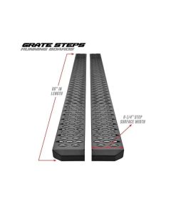 Westin Grate Steps Running Boards 86 in - Textured Black - 27-74755