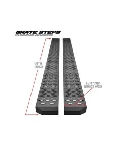 Westin Grate Steps Running Boards 83 in - Textured Black - 27-74765