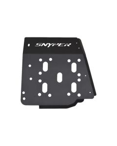 Westin/Snyper 07-17 Jeep Wrangler Transfer Case Skid Plate - Textured Black - 42-21025