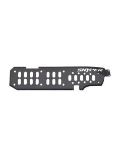 Westin 07-17 Jeep Wrangler Unlimited Gas Tank Skid Plate - Textured Black - 42-21055