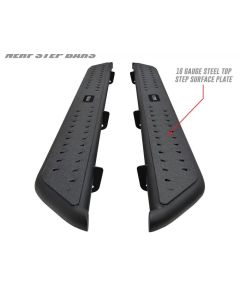 Westin 15-19 Ford F-150 SuperCrew / 17-19 Ford F-250/350 Crew Cab Outlaw Nerf Step Bars - 58-53945