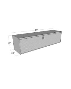 Westin/Brute HD Under Body 18in x 36in Drop Down Door - Aluminum - 80-HUB1848
